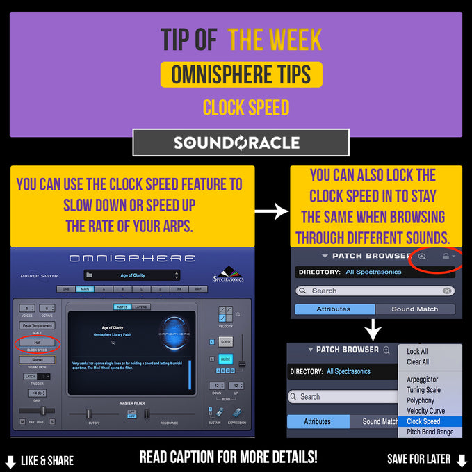 Clock Speed: Omnisphere Tips