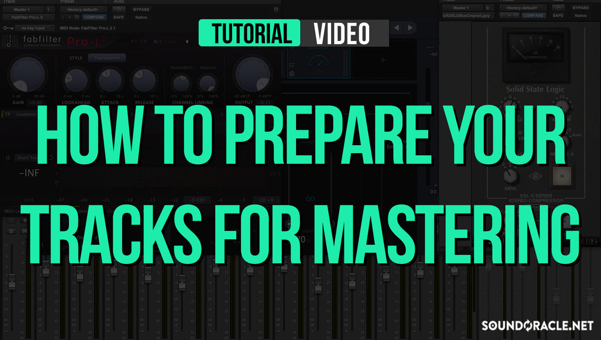 How To Prepare Your Songs For Mastering