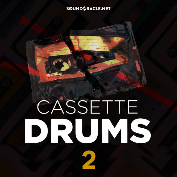 Cassette Drums 2 - Soundoracle Drum Sample Pack + Percussion Loops + Midi Chord Progression Pack