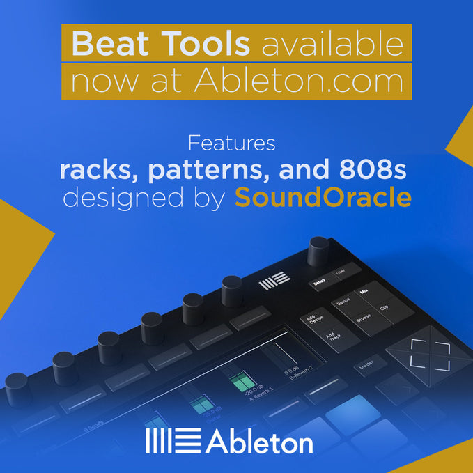 Ableton Releases New Beat Tools Pack