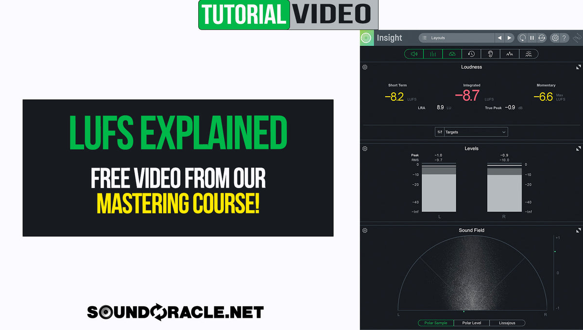 LUFS Explained | Free Video From Our Mastering Course