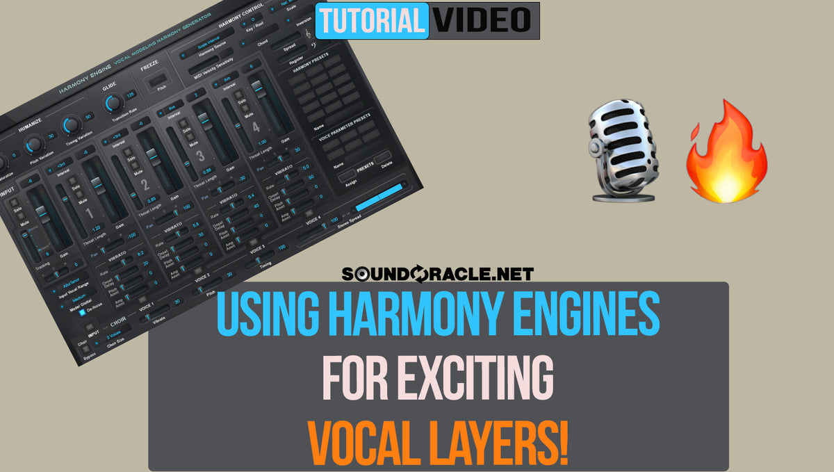 Using Harmony Engines For Exciting Vocal Layers!