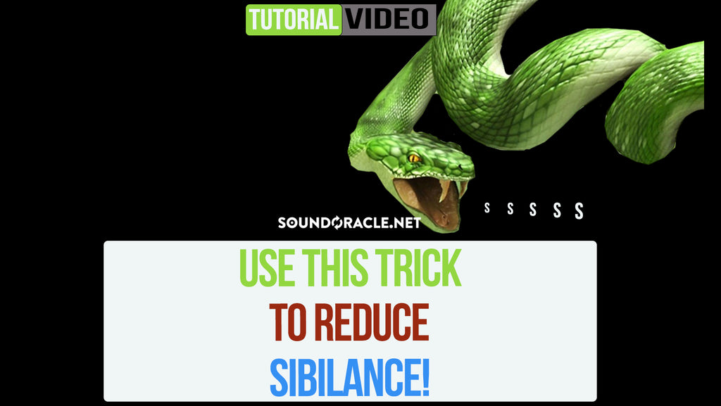 Use This Trick To Reduce Sibilance! SoundOracle Sound Kits