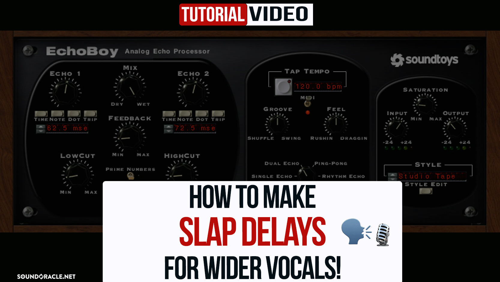 How To Make Slap Delays For Wider Vocals!