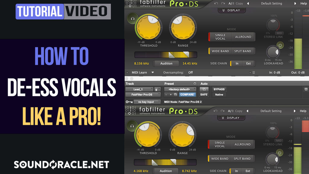 How To De-Ess Vocals Like A Pro! | SoundOracle Sound Kits