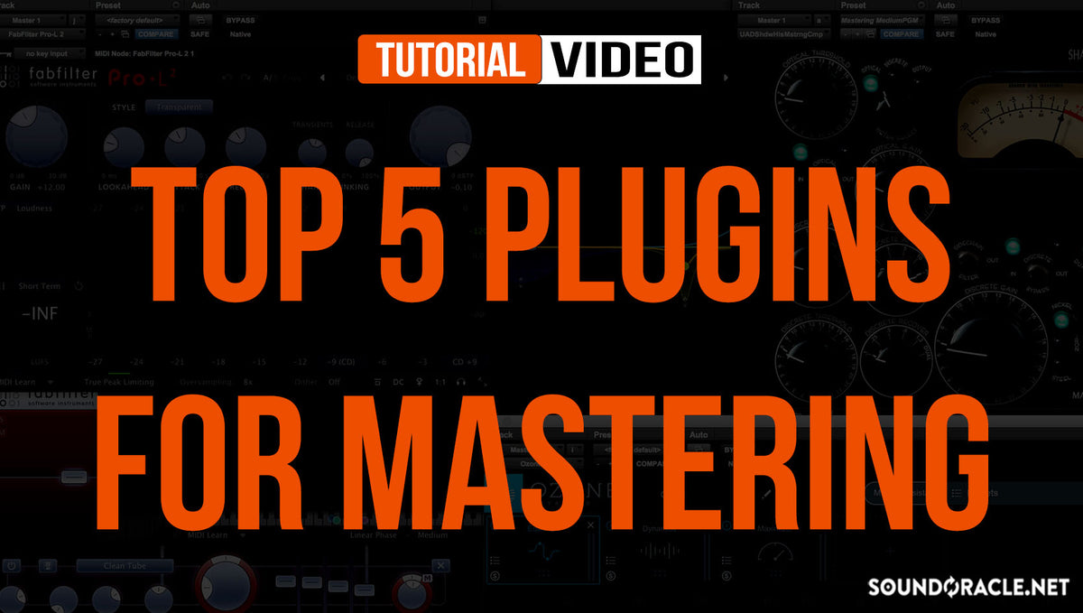 Top 5 Plugins For Mastering