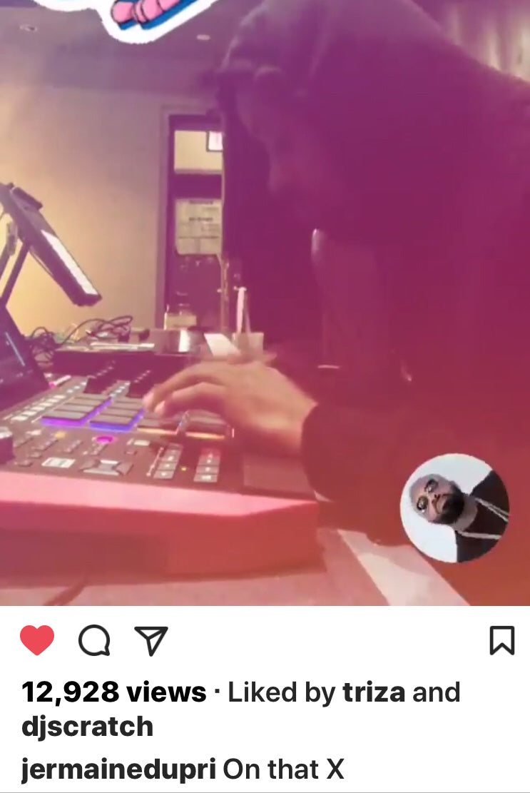 Jermaine Dupri using XO (R&B Loops + Midi) kit from Soundoracle.net