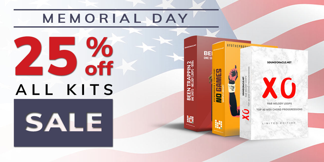 Memorial Day Sale 2018 - 25% Off All Kits And Bundles (May 25-29 @ Midnight)