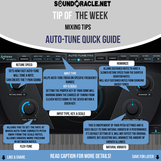 Auto-Tune Quick Guide: Mixing Tips