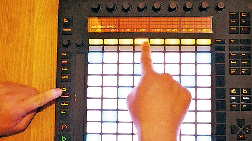 How to capture the perfect take with Ableton Push