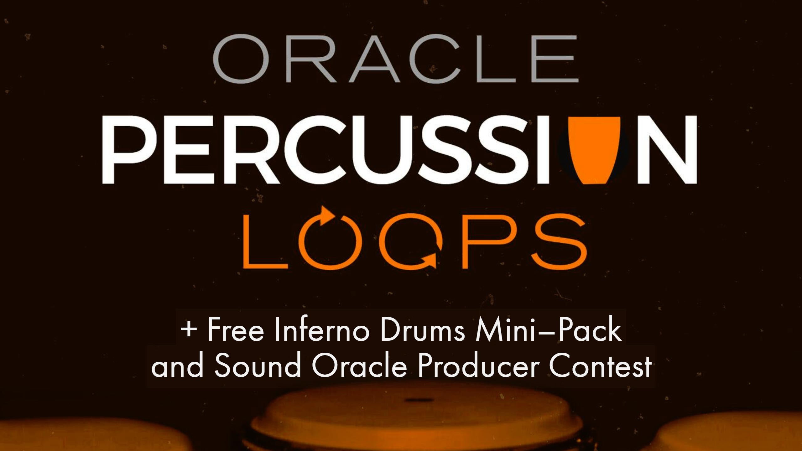 (Press Release) New Sound Library: Oracle Percussion Loops & 1 Free Drum Kit