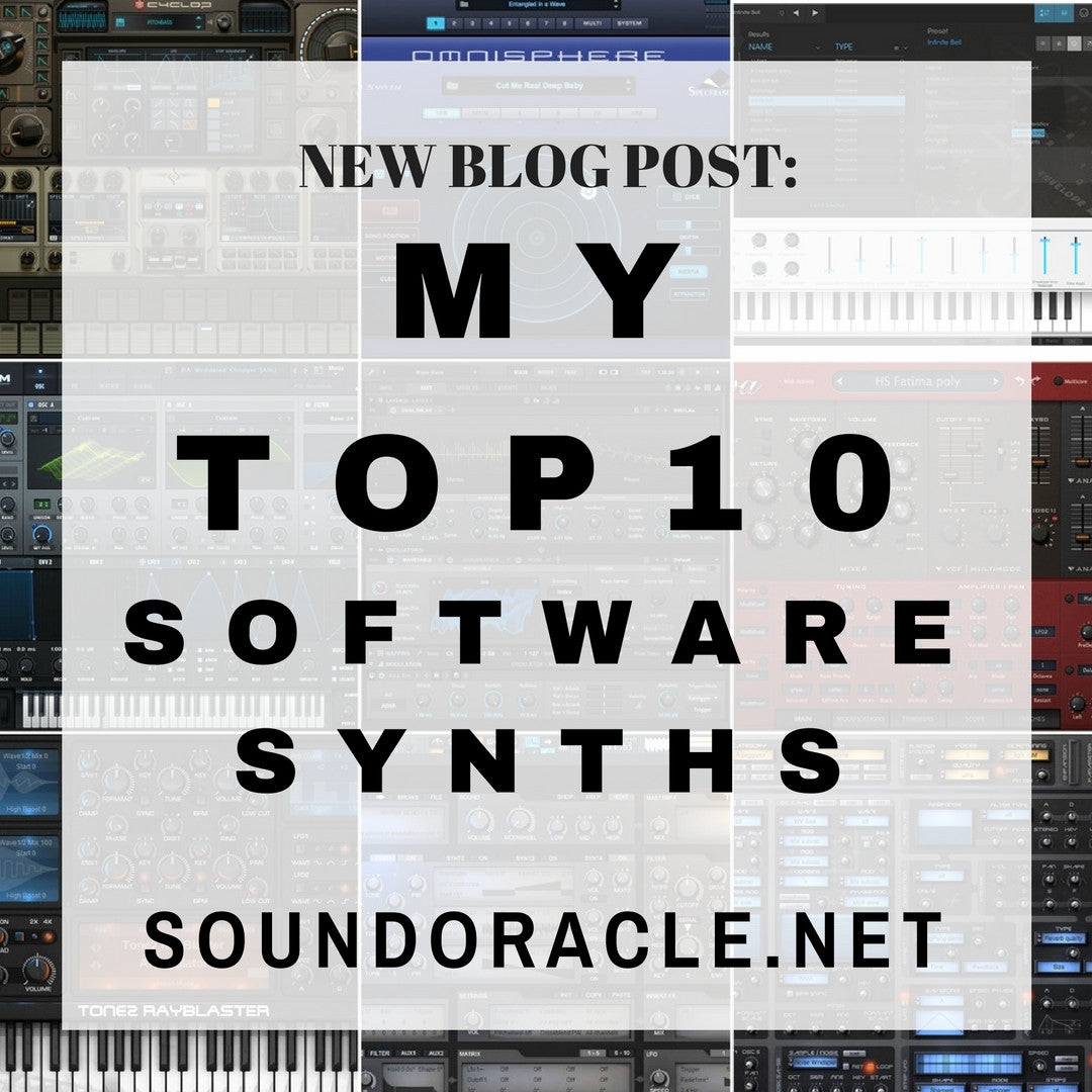 Sound Oracle's Top 10 "Go-To" VST Synths 2016