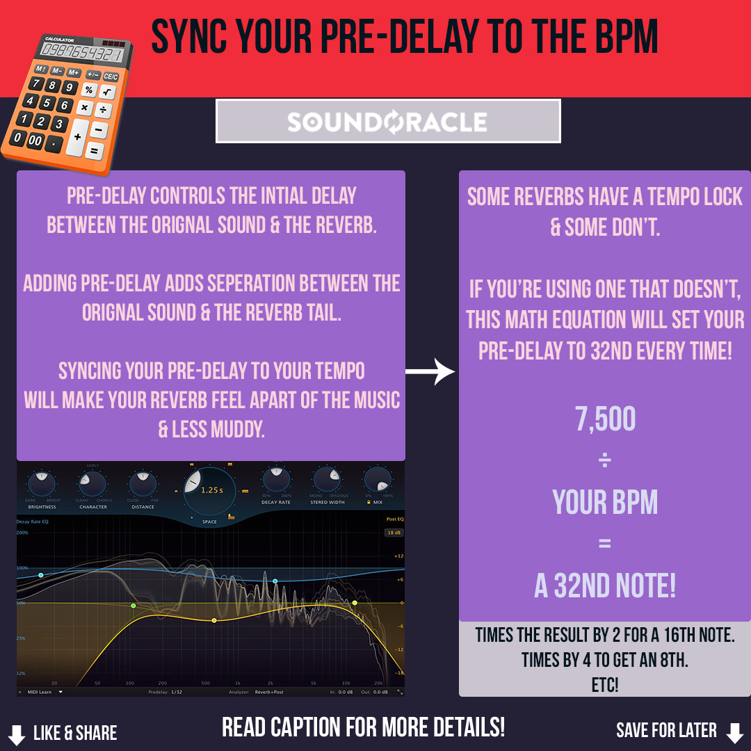 Sync Your Pre-Delay To The BPM