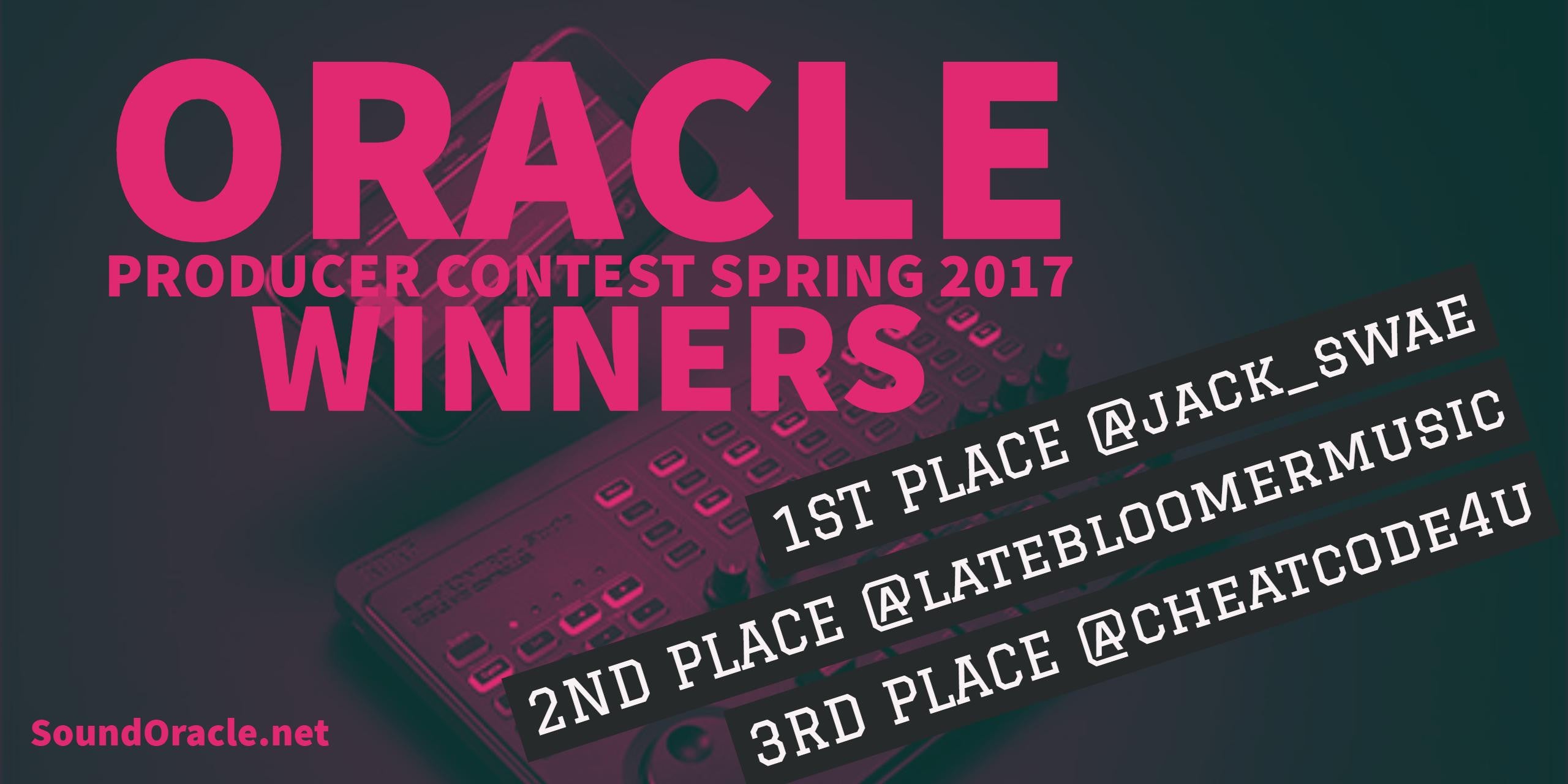 Winners Oracle Producer Challenge - Spring 2017