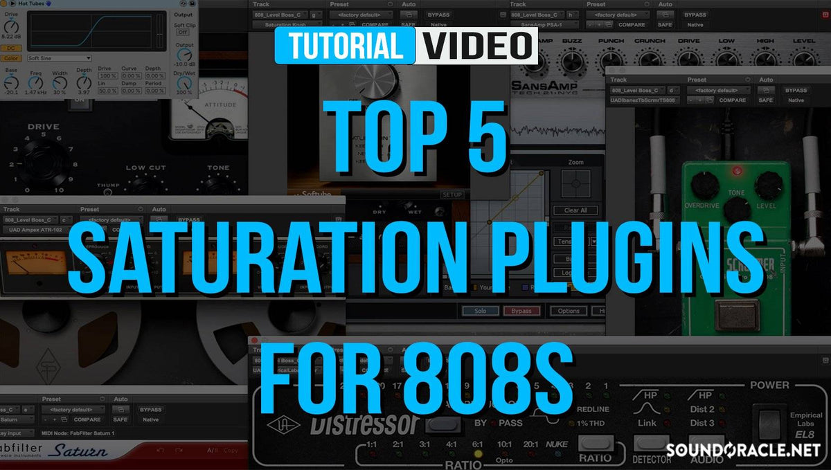 Top 5 Saturation Plugins For 808s