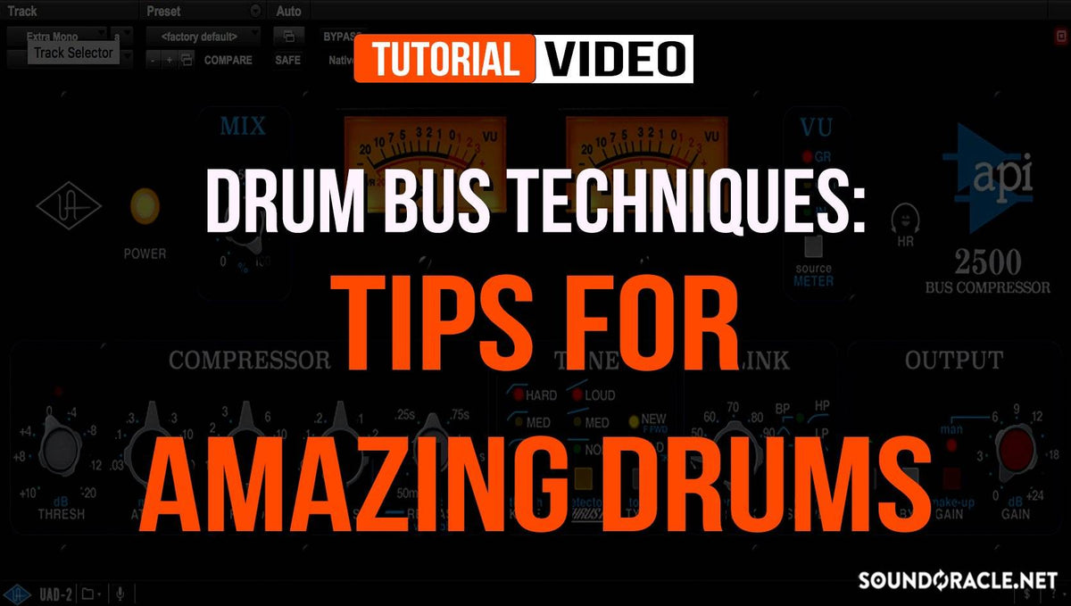 Drum Bus Techniques: Tips For Amazing Drums