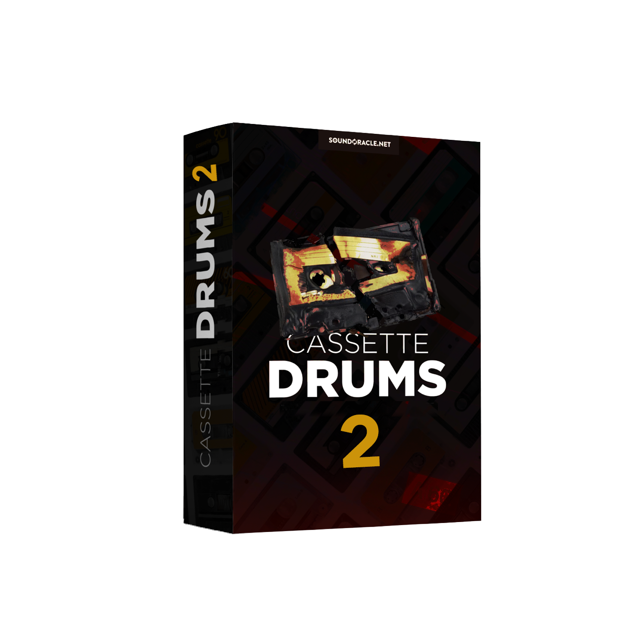 Cassette Drums 2 - SoundOracle Drum sample pack + Percussion Loops + Midi Chord Progression Pack