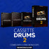 Cassette Drums 2 - Soundoracle Drum Sample Pack + Percussion Loops + Midi Chord Progression Pack